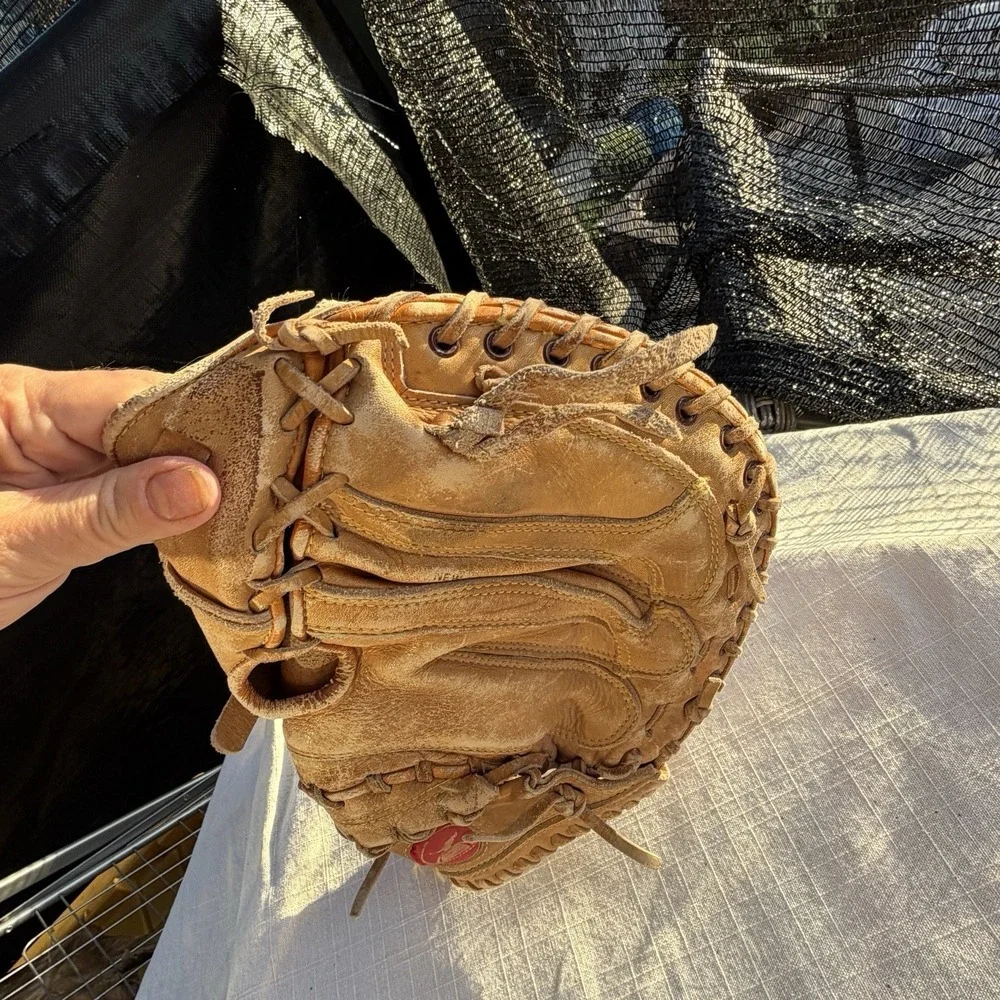 Vintage Mizuno‎ Gary Carter Autograph Catcher's Mitt MT1200 Lite-Flex 34